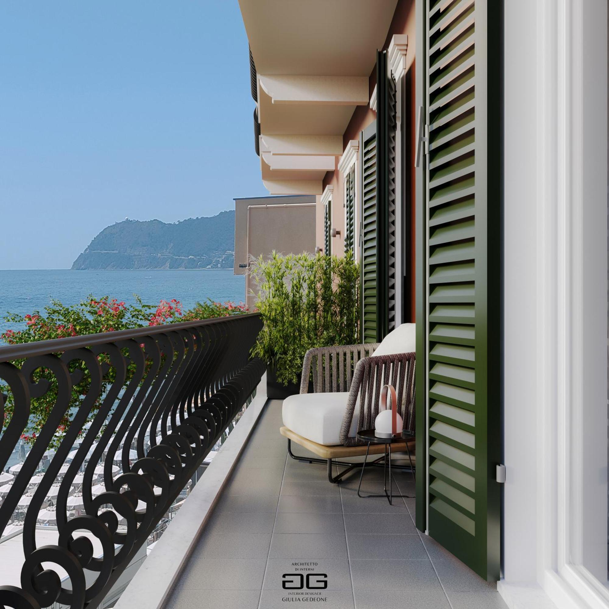 Le Terrazze Lejlighedshotel Alassio Eksteriør billede